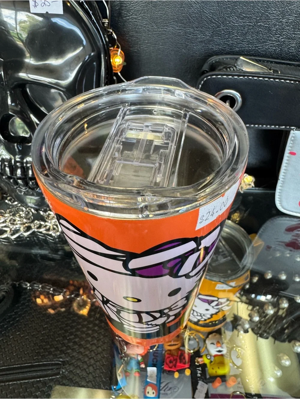 Hello Kitty Orange and Purple Mummy Party Tumbler